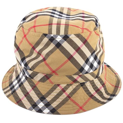 burberry bucket hats for sale|Burberry check wool bucket hat.